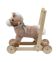 Peluche Mecedor +12meses Caballo beige Carestino