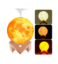 LAMPARA DE LUNA CON HUMIDIFICAR DE AROMA