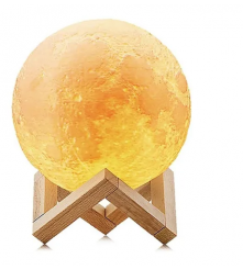 LAMPARA DE LUNA CON HUMIDIFICAR DE AROMA
