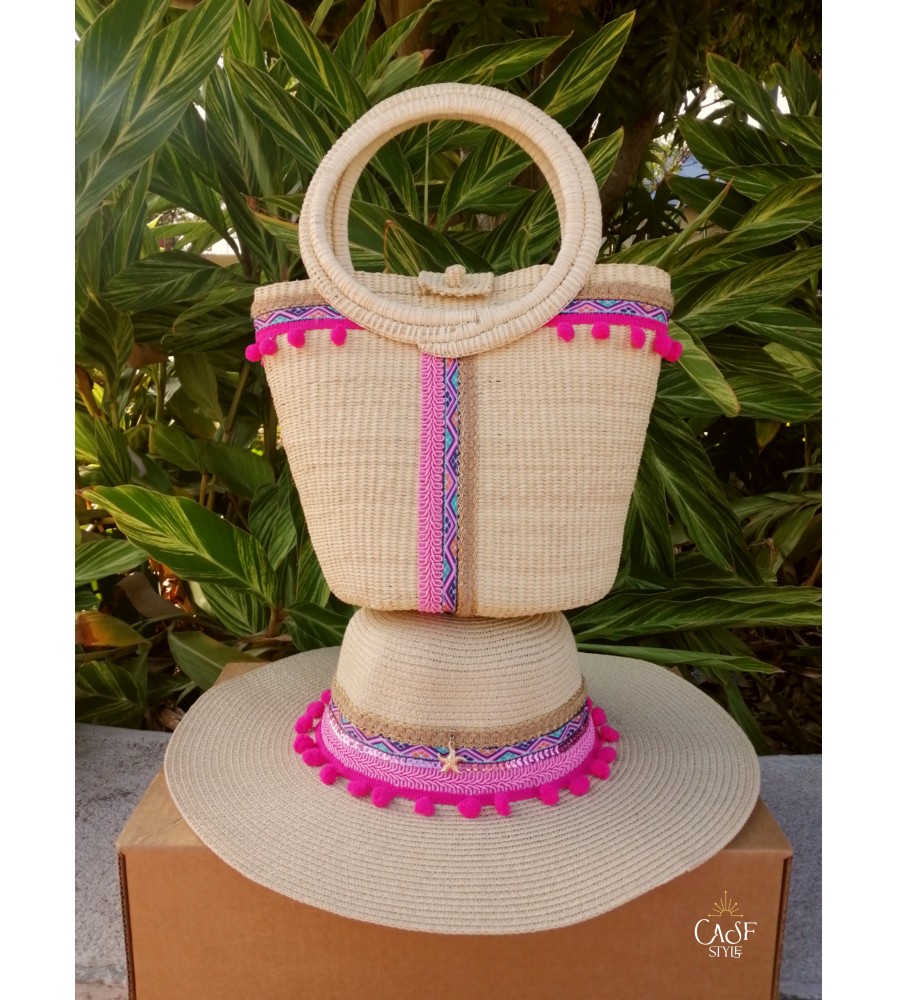 COMBO PLAYERO, BOLSO + SOMBRERO COMBO PLAYERO, BOLSO + SOMBRERO