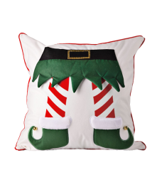 FORRO PARA COJIN GORRO ELFO SUBLIMADO BORDADO HAUS