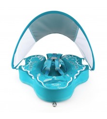 FLOTADOR TELA CON TECHO AZUL K7903 UPALE