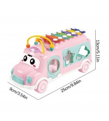 JUGUETE BUS ROSA ÚPALE
