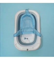 BAÑERA RETRACTIL CON MALLA DELGADA CELESTE B03 ÚPALE