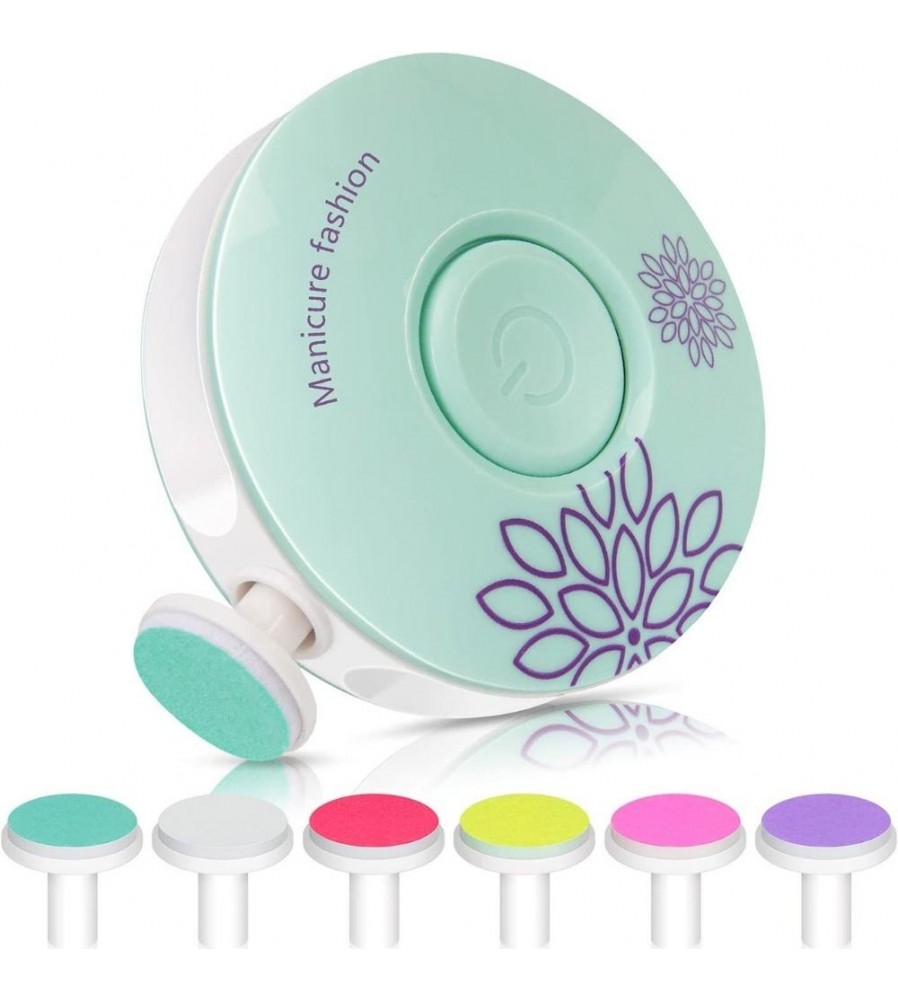 LIMA DE UÑAS ELECTRICA CELESTE ÚPALE