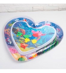 ALFOMBRA DE AGUA CORAZÓN ÚPALE