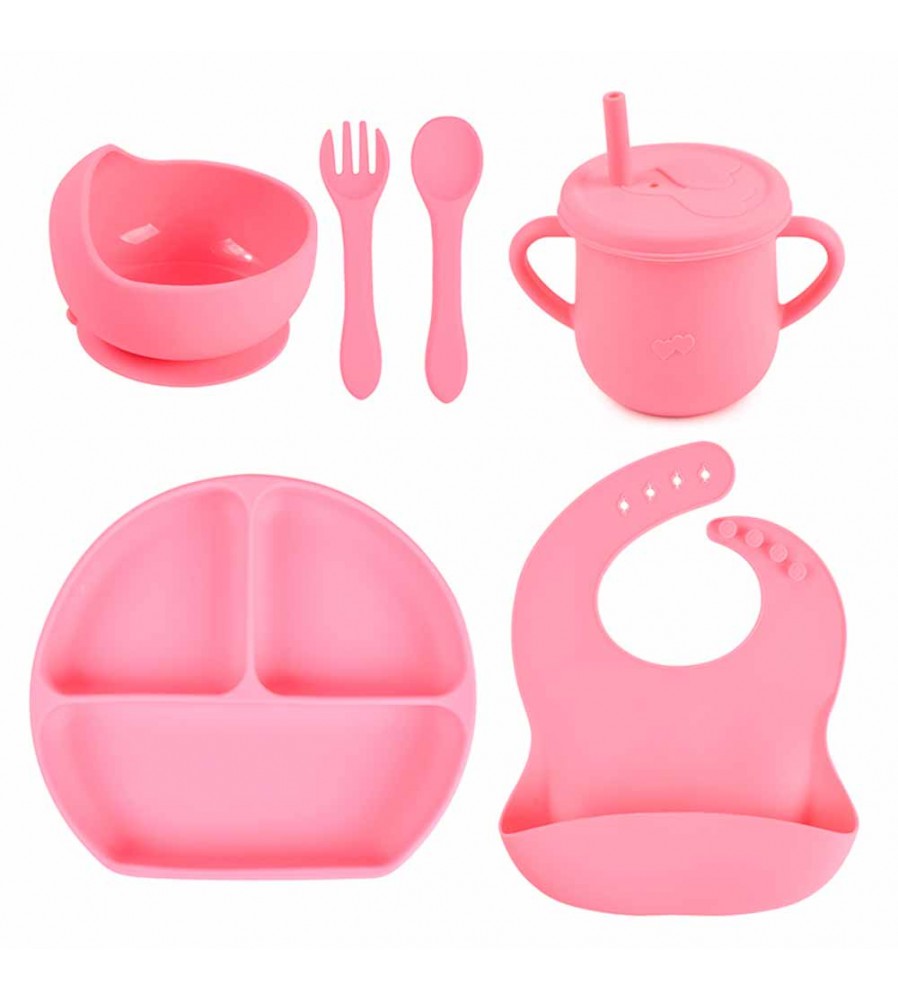 Kit Popetes Para Alimentación Del Bebé - Calientabiberones, Lunch Box, Cuenco Y Vajilla De Silicona
