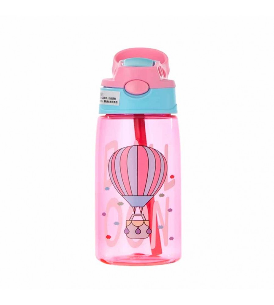 TERMO PLÁSTICO GLOBO ROSA x500ML ÚPALE TERMO PLÁSTICO GLOBO ROSA x500ML ÚPALE