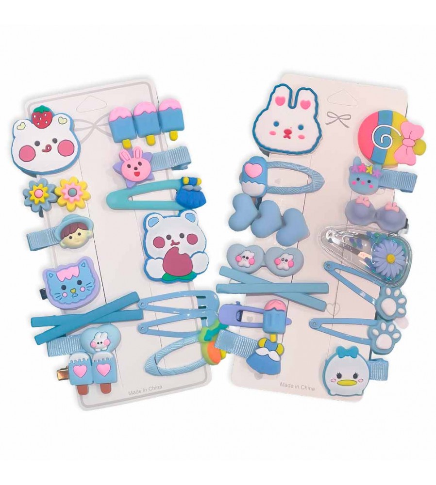 VINCHAS PARA NIÑAS CELESTE ÚPALE
