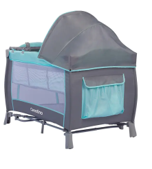 CUNA CORRAL VENECIA CARESTINO COLOR CELESTE