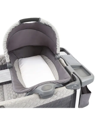 CUNA CORRAL GENOVA MARCA CARESTINO COLOR GRIS
