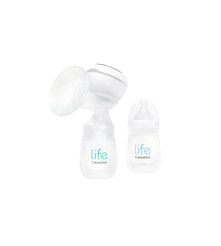 SACA LECHE ELÉCTRICA  POCKET  CON BATERIA MARCA CARESTINO