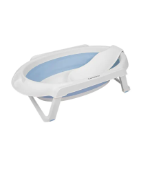 BAÑERA PLEGABLE CON SOPORTE MARCA CARESTINO COLOR