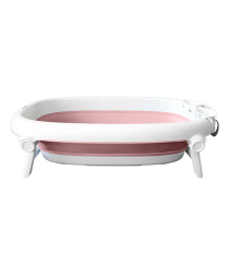 BAÑERA PLEGABLE MARCA CARESTINO COLOR ROSA
