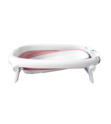 BAÑERA PLEGABLE MARCA CARESTINO COLOR ROSA