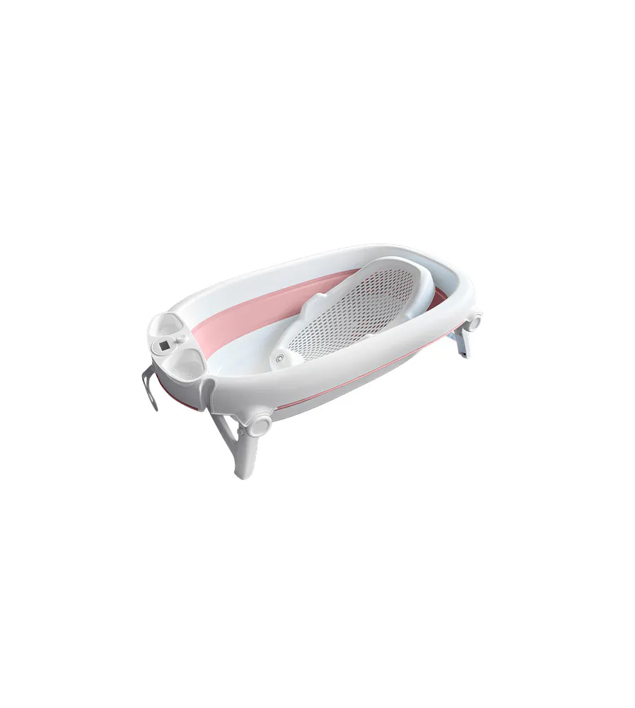 BAÑERA PLEGABLE MARCA CARESTINO COLOR ROSA BAÑERA PLEGABLE MARCA CARESTINO COLOR ROSA