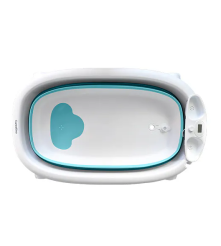 BAÑERA PLEGABLE MARCA CARESTINO COLOR ROSA