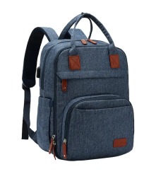 MOCHILA PAÑALERA BOSTON MARCA CARESTINO COLOR