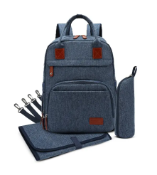 MOCHILA PAÑALERA BOSTON MARCA CARESTINO COLOR