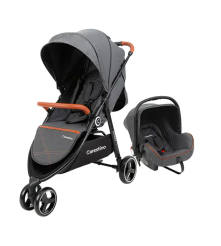 COCHE CICI NEGRO MELANGE CARESTINO