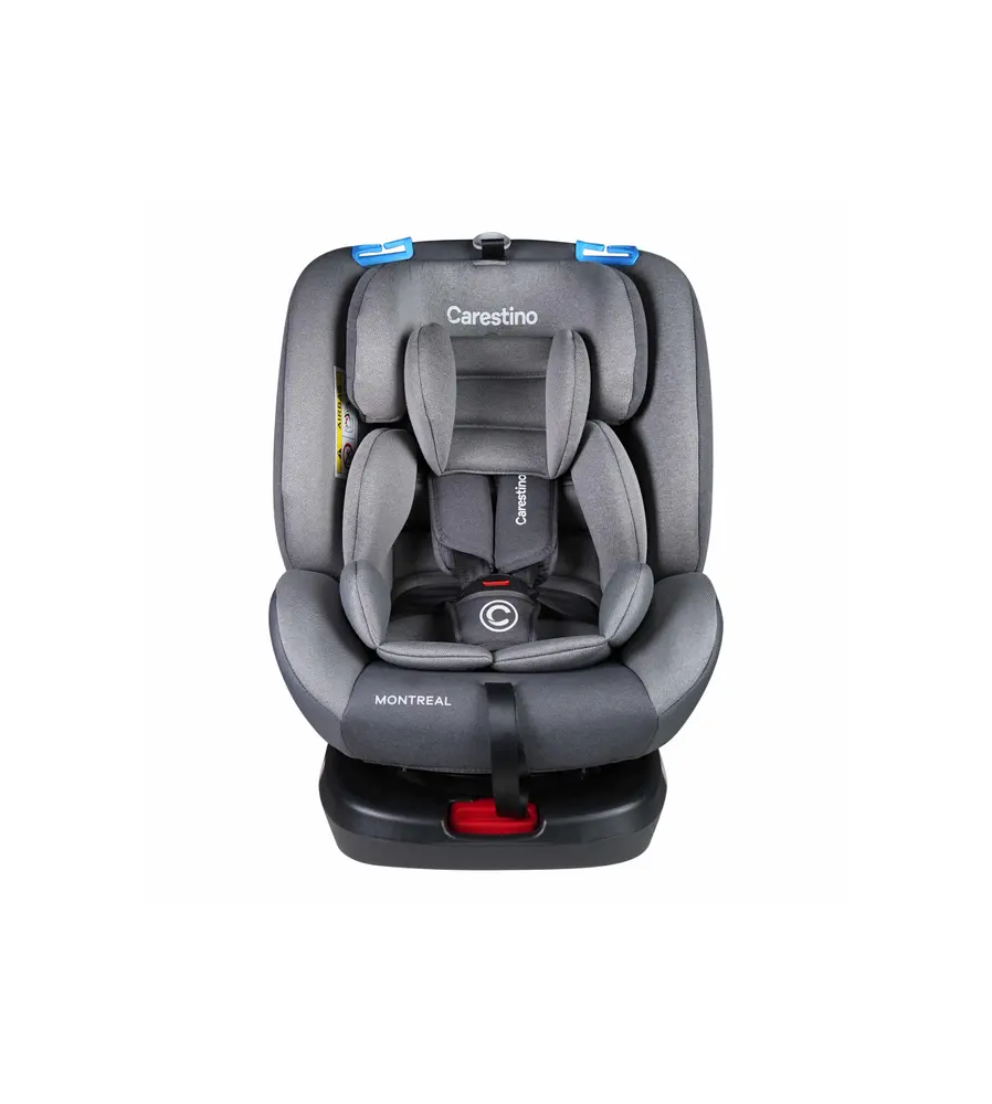 SILLA DE AUTO TOKIO GRIS GRUPO I/II/III ISOFIX CARESTINO