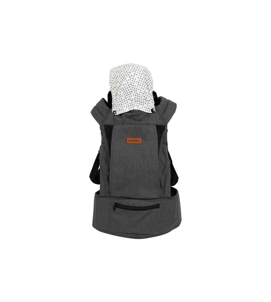 MOCHILA PORTA BEBE AZUL CARESTINO