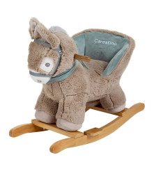 MECEDOR DE PELUCHE CABALLO BLANCO CARESTINO