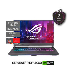 NOTEBOOK ASUS ROG ZEPHYRUS G16 C.ULTRA 9 185H 2.3GHZ-32GB-1TB SSD-TG RTX4070 8GB-GRAY-16