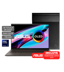 NOTEBOOK ASUS VIVOBOOK GO AMD R5-7520U 2.8GHZ-16GB-512GB SSD-MIXED BLACK-15.6