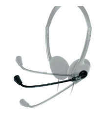 AUDIFONO + MICROFONO KLIP XTREME ON EAR PARA CONFERENCIA 2 CONECTORES 3.5MM