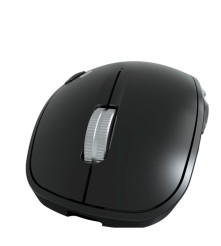 MOUSE KLIP XTREME INALAMBRICO ERGONOMICO 6 BOT. NANO USB - ROJO