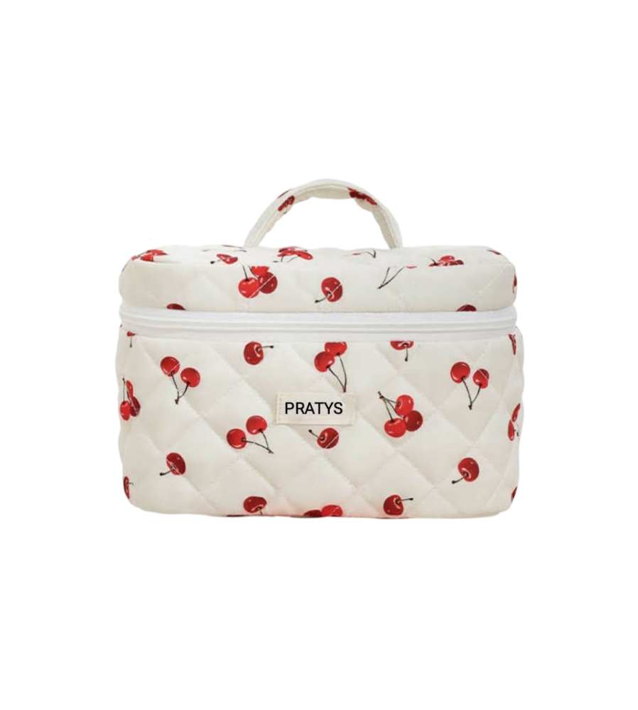 SET DE NECESER Y ORGANIZADOR DE VIAJE CHERRY 3 PCS