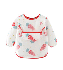 Babero Mangas Largas de Tela Unicornio 2 a 4 Años Úpale