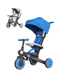 Coche Triciclo 7 En 1 Plus Amarillo Úpale