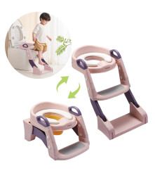Escalera De Baño Y Bacenilla Para Bebé Gris/Amarillo Úpale