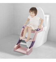 Escalera De Baño Y Bacenilla Para Bebé Gris/Amarillo Úpale