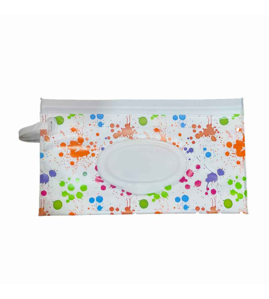 Estuche Porta Pañito Úpale Blanco Coches Estuche Porta Pañito Úpale Blanco Coches
