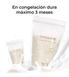 Fundas De Recolección De Leche 100 unidades Cmbear 0603 Úpale.