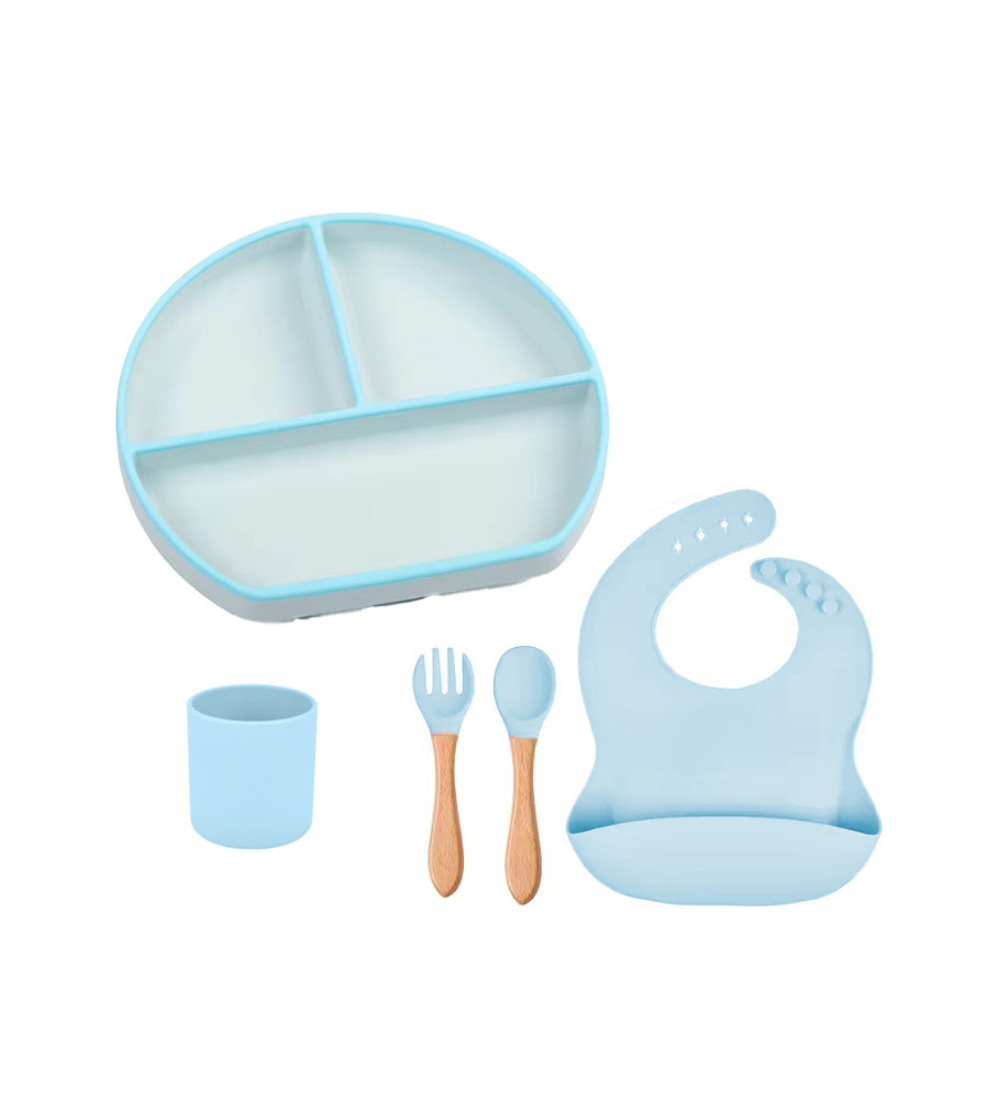 Kit De Alimentación para bebé 5 Piezas Amarillo Úpale