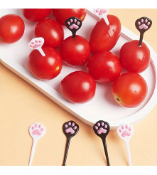 Pincho Palillo De Comida Ojos x10 unidades Úpale