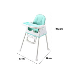 Silla De Bebe Isabella Rosada Ruedas/Reposa Pies Úpale
