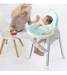 Silla De Bebe Isabella Rosada Ruedas/Reposa Pies Úpale
