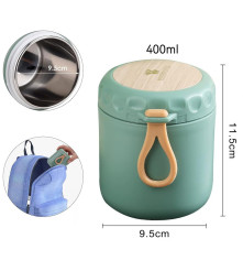 Taza Térmica XH003 Litan Blanca 400ml Úpale