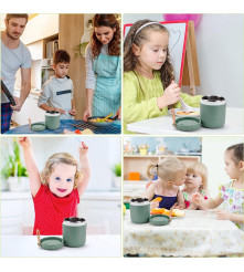 Taza Térmica XH003 Litan Blanca 400ml Úpale