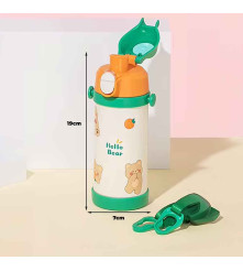 Termo Térmico Oso Blanco-Azul 350ml Úpale