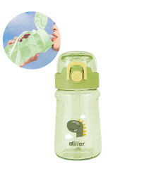 Tomatodo Plástico Para Niños Con Sorbete Conejo Rosa 400ml Úpale