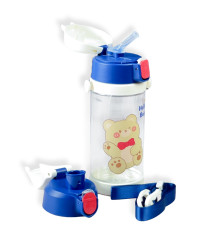 Tomatodo Plástico Para Niños Con Sorbete León Naranja 550ml Úpale