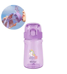 Tomatodo Plástico Para Niños Con Sorbete Rosa 650ml Úpale