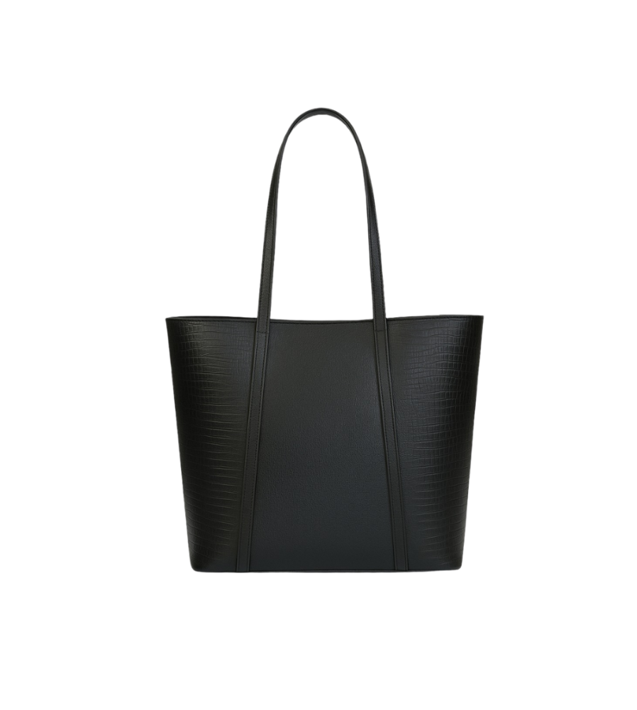 CARTERA DE CUERO NEGRO ISADORA CARTERA DE CUERO NEGRO ISADORA