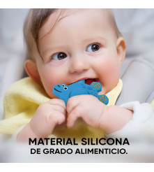 Masticador de silicón para bebés Palanca De Play Rosa Lila Úpale